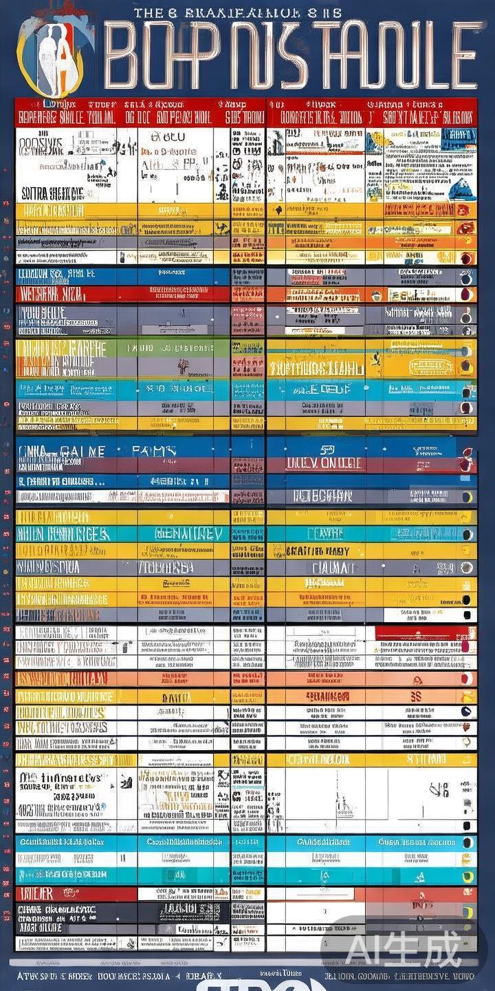 对于篮球迷来说，NBA的季后赛赛程也已完整呈现，从