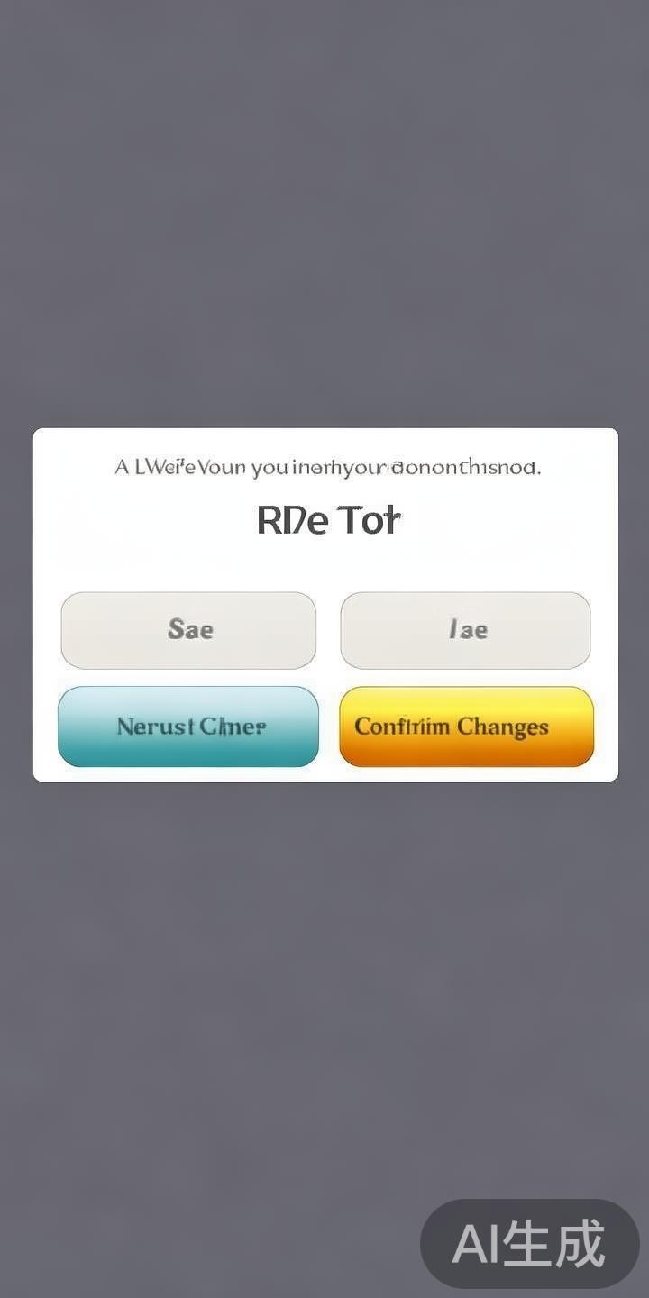 完成信息调整后，务必点击页面底部的【保存】或【确认